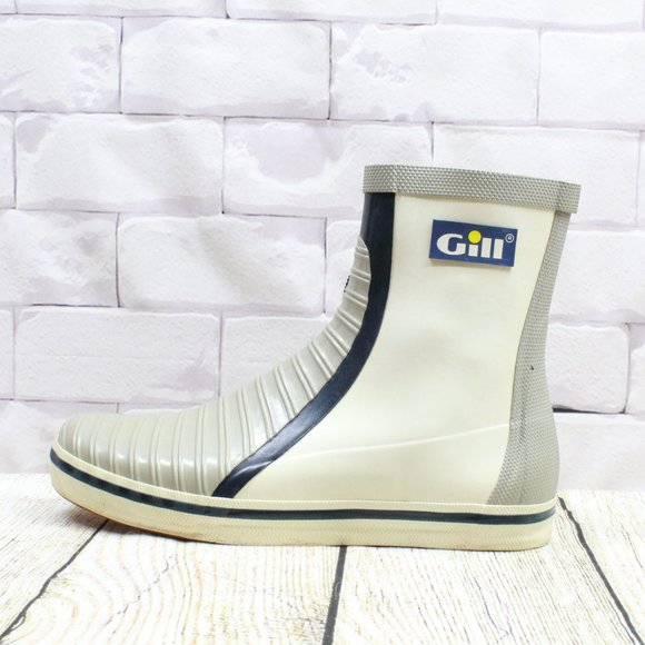 Gill Shoes - GILL WP Lace Up Rubber Outdoor Rain Boots  Size 5